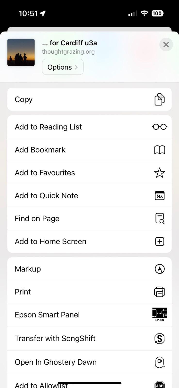 Image of iPhone Share